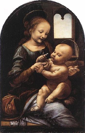 LEONARDO da Vinci Benois Madonna